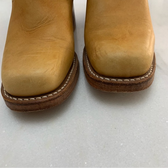 Frye l Campus 14L Boots Orange - Picture 5 of 11